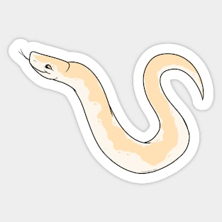 Snow Stripe Sand Boa Sticker